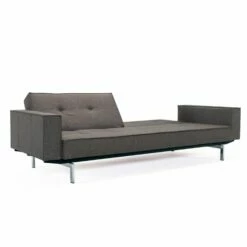 Budget 🎉 INNOVATION LIVING Sofas Schlafsofa Mit Armlehnen Splitback Chrom ✔️ -Sofas & Couches Verkäufe FJPG S700 182