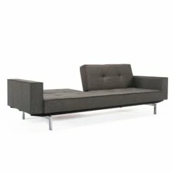 Budget 🎉 INNOVATION LIVING Sofas Schlafsofa Mit Armlehnen Splitback Chrom ✔️ -Sofas & Couches Verkäufe FJPG S700 183