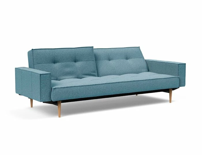 Budget 🧨 INNOVATION LIVING Sofas Schlafsofa Mit Armlehnen Splitback Styletto Hell 👏 2 Budget 🧨 INNOVATION LIVING Sofas Schlafsofa Mit Armlehnen Splitback Styletto Hell 👏 – Bild 2