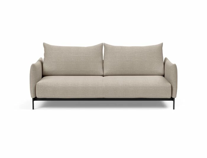 Am billigsten 🤩 INNOVATION LIVING Sofas Schlafsofa Malloy Metall Schwarz 👏 3 Am billigsten 🤩 INNOVATION LIVING Sofas Schlafsofa Malloy Metall Schwarz 👏 – Bild 3