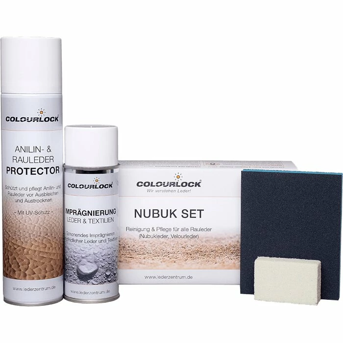 Neu đ Colourlock Zubehör Lederpflege-Set FĂŒr Rauleder / Nubukleder đ 1 Neu đ Colourlock Zubehör Lederpflege-Set FĂŒr Rauleder / Nubukleder đ